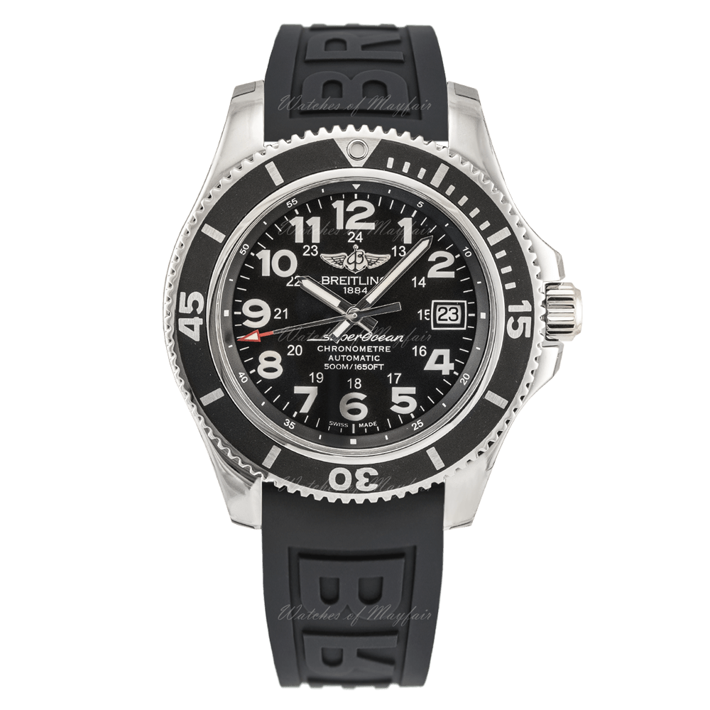Breitling Superocean Heritage II 42mm Automatic Mens Chronometer Watch - A17365C9