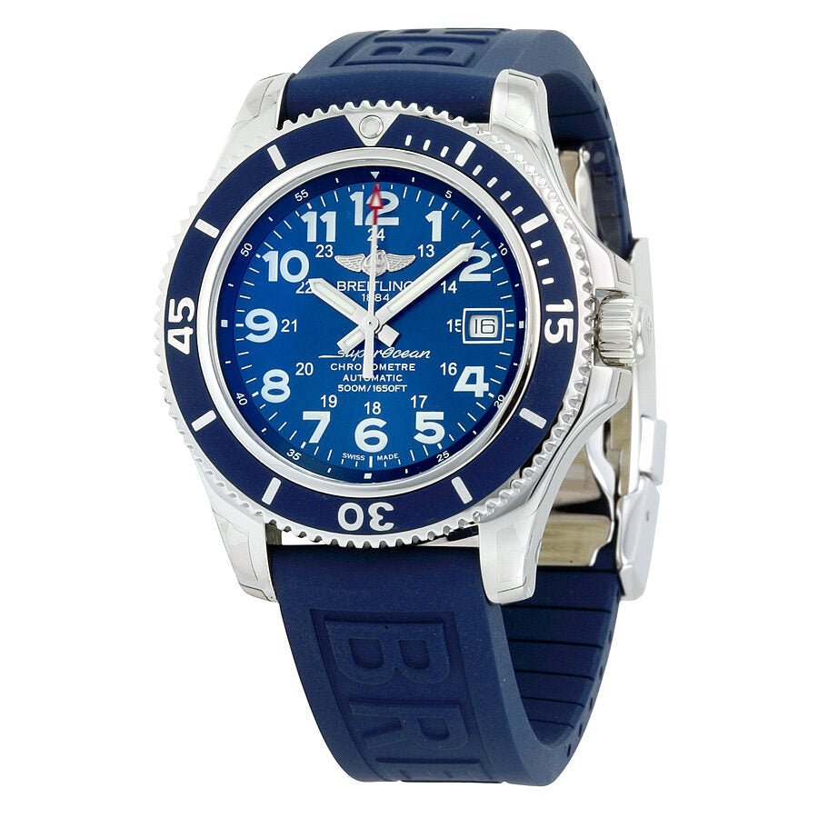  Shop Authentic Breitling Superocean Heritage II 42mm Mens Chronometer Watch - A17365D1 - Luxxuri