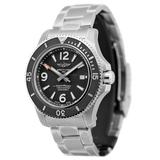  Shop Authentic Breitling Superocean Automatic 44mm Black Dial Silver Steel Strap Watch for Men - A17367D71B1A1 - Luxxuri