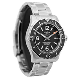  Shop Authentic Breitling Superocean Automatic 44mm Black Dial Silver Steel Strap Watch for Men - A17367D71B1A1 - Luxxuri