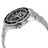  Shop Authentic Breitling Superocean II 44mm Black Dial Black Steel Strap Watch for Men - A17392D71B1A1 - Luxxuri