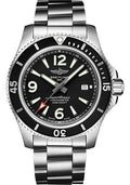  Shop Authentic Breitling Superocean Automatic 44mm Black Dial Silver Steel Strap Watch for Men - A17367D71B1A1 - Luxxuri