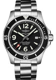  Shop Authentic Breitling Superocean Automatic 44mm Black Dial Silver Steel Strap Watch for Men - A17367D71B1A1 - Luxxuri