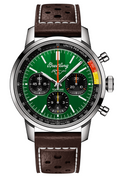  Shop Authentic Breitling Top Time B01 Ford Mustang Green Dial Brown Leather Strap Watch for Men - AB01762A1L1X1 - Luxxuri
