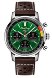  Shop Authentic Breitling Top Time B01 Ford Mustang Green Dial Brown Leather Strap Watch for Men - AB01762A1L1X1 - Luxxuri