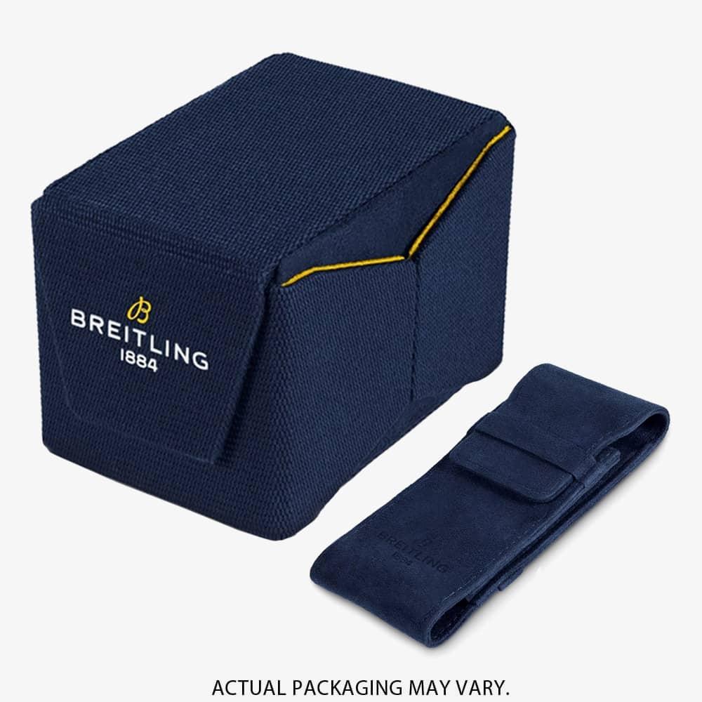  Shop Authentic Breitling Premier B09 Chronograph 40 White Dial Black Leather Strap Watch for Men - AB0930371G1P1 - Luxxuri