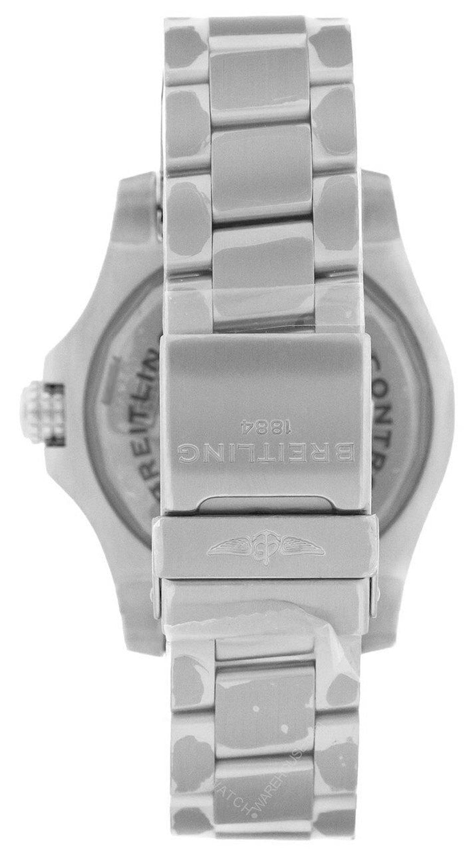  Shop Authentic Breitling Avenger II Seawolf Stainless Steel 45mm Mens Watch - A1733110/I519 - Luxxuri