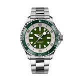  Shop Authentic Breitling Superocean Automatic 44mm Navy Green Dial Green Rubber Strap Watch for Men - A17376A31L1A1 - Luxxuri