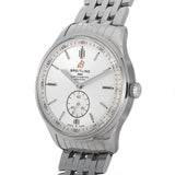  Shop Authentic Breitling Premier Automatic 40mm Stainless Steel Silver Dial Mens Watch - A37340351G1A1 - Luxxuri