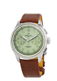  Shop Authentic Breitling Premier B09 Chronograph 40 Green Dial Brown Leather Strap Watch for Men - AB0930D31L1P1 - Luxxuri