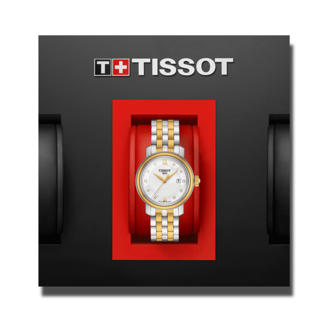  Shop Authentic Tissot T Classic Bridgeport Mother of Pearl Dial Two Tone Steel Strap Watch For Women - T097.010.22.116.00 - Luxxuri