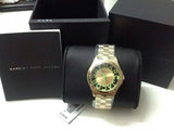  Shop Authentic Marc Jacobs Henry Gold Dial Gold Steel Strap Watch for Women - MBM3295 - Luxxuri