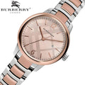  Shop Authentic Burberry The Classic Rose Gold Dial Two Tone Steel Strap Watch for Women - BU10117 - Luxxuri