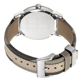  Shop Authentic Burberry The City Beige Dial Tan Leather Strap Watch for Women - BU9021 - Luxxuri