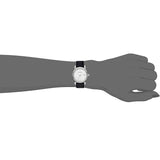 Shop Authentic Burberry The City Silver Dial Black Leather Strap Watch for Women - BU9106 - Luxxuri