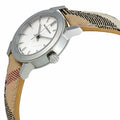  Shop Authentic Burberry The City Nova Silver Dial Brown Leather Strap Watch for Women - BU9212 - Luxxuri