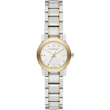  Shop Authentic Burberry The City Silver Dial Two Tone Steel Strap Watch for Women - BU9217 - Luxxuri