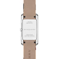  Shop Authentic Burberry The Pioneer Silver Dial Haymarket Beige Leather Strap Watch for Women - BU9406 - Luxxuri
