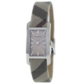  Shop Authentic Burberry The Pioneer Grey Dial Leather Strap Watch for Women - BU9504 - Luxxuri