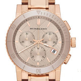  Shop Authentic Burberry The City Rose Gold Dial Rose Gold Steel Strap Watch for Women - BU9703 - Luxxuri