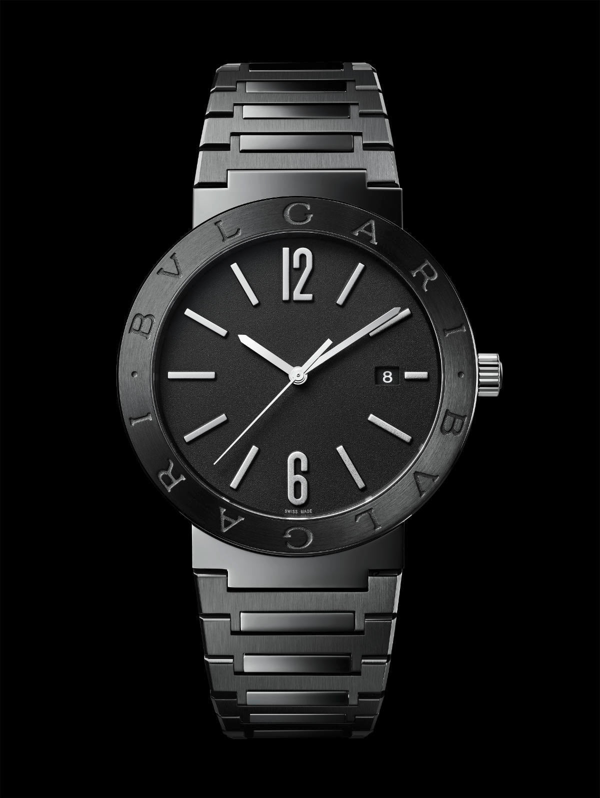  Shop Authentic Bvlgari Bvlgari Lady Black Dial Black Steel Strap Watch for Women - BVLGARI103557 - Luxxuri