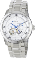  Shop Authentic Bulova BVA Series Dual Aperture Silver Dial Silver Steel Strap Watch for Men - 96A118 - Luxxuri