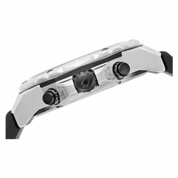  Shop Authentic Bulova Marine Star Chronograph Black Dial Black Rubber Strap Watch for Men - 98B127 - Luxxuri