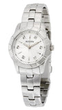  Shop Authentic Bulova Classic Diamonds Silver Dial Silver Steel Strap Watch for Women - 96P121 - Luxxuri