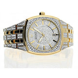 Shop Authentic Bulova Phantom Crystal Silver Dial Two Tone Steel Strap Watch for Men - 98B323 - Luxxuri