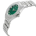  Shop Authentic Bulova Phantom Classic Baguette Green Dial Silver Steel Strap Watch for Men - 96A253 - Luxxuri