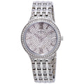  Shop Authentic Bulova Crystal Collection Silver Dial Silver Steel Strap Watch for Women - 96L243 - Luxxuri