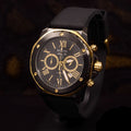  Shop Authentic Bulova Marine Star Chronograph Black Dial Black Rubber Strap Watch for Men - 98B278 - Luxxuri