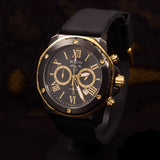  Shop Authentic Bulova Marine Star Chronograph Black Dial Black Rubber Strap Watch for Men - 98B278 - Luxxuri