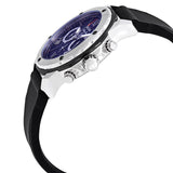  Shop Authentic Bulova Marine Star Blue Dial Black Silicone Strap Watch for Men - 98B258 - Luxxuri