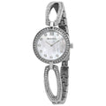  Shop Authentic Bulova Crystal Collection Mother of Pearl Dial Silver Steel Strap Watch for Women - 96L223 - Luxxuri
