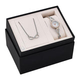  Shop Authentic Bulova Crystals Mother of Pearl Dial Two Tone Steel Strap Watch for Women - 98X108 - Luxxuri