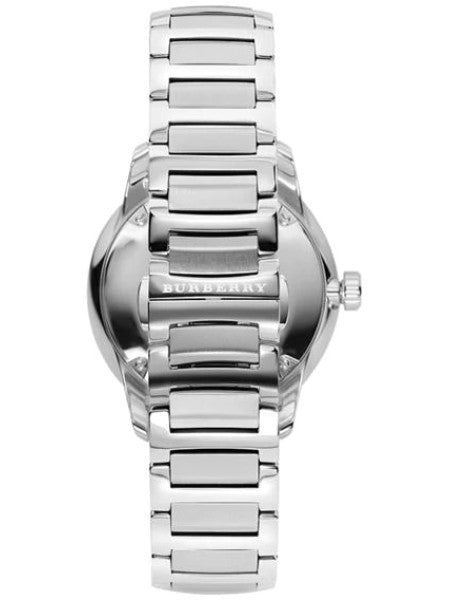  Shop Authentic Burberry The Classic Blue Dial Silver Steel Strap Watch for Men - BU10007 - Luxxuri