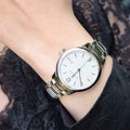  Shop Authentic Burberry The Classic Silver Dial Silver Steel Strap Watch for Women - BU10108 - Luxxuri