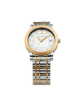 Burberry Heritage White Dial Two Tone Stainless Steel Strap Watch for Men - BU1358