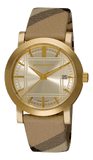  Shop Authentic Burberry Heritage Silver Dial Leather Strap Watch for Women - BU1398 - Luxxuri