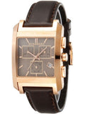  Shop Authentic Burberry Heritage Chronograph Square Grey Dial Brown Leather Strap Watch for Men - BU1566 - Luxxuri
