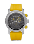  Shop Authentic Burberry Sport Chronograph Grey Dial Yellow Rubber Strap Watch for Men - BU7712 - Luxxuri