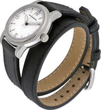  Shop Authentic Burberry Utilitarian White Dial Black Leather Strap Watch for Women - BU7845 - Luxxuri