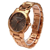  Shop Authentic Burberry The City Light Brown Dial Rose Gold Steel Strap Watch for Women - BU9005 - Luxxuri