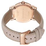  Shop Authentic Burberry The City Beige Dial Brown Leather Strap Watch for Women - BU9014 - Luxxuri