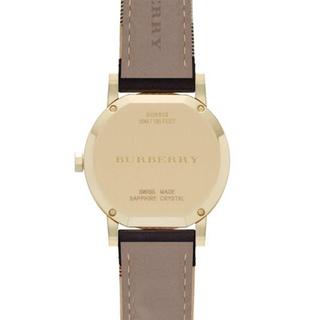  Shop Authentic Burberry The City Gold Dial Black Leather Strap Watch for Men - BU9032 - Luxxuri