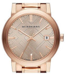  Shop Authentic Burberry The City Rose Gold Dial Rose Gold Steel Strap Watch for Women - BU9034 - Luxxuri