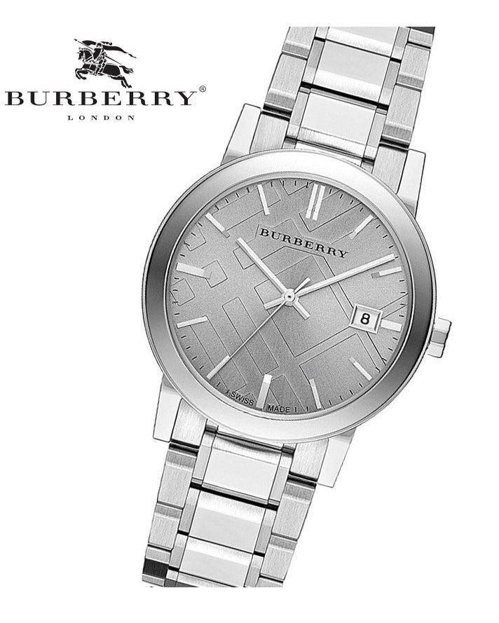  Shop Authentic Burberry The City Silver Dial Silver Steel Strap Watch for Women - BU9143 - Luxxuri