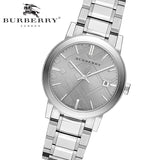  Shop Authentic Burberry The City Silver Dial Silver Steel Strap Watch for Women - BU9035 - Luxxuri