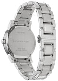 Burberry The City White Dial Silver Steel Strap Watch for Women - BU9100
